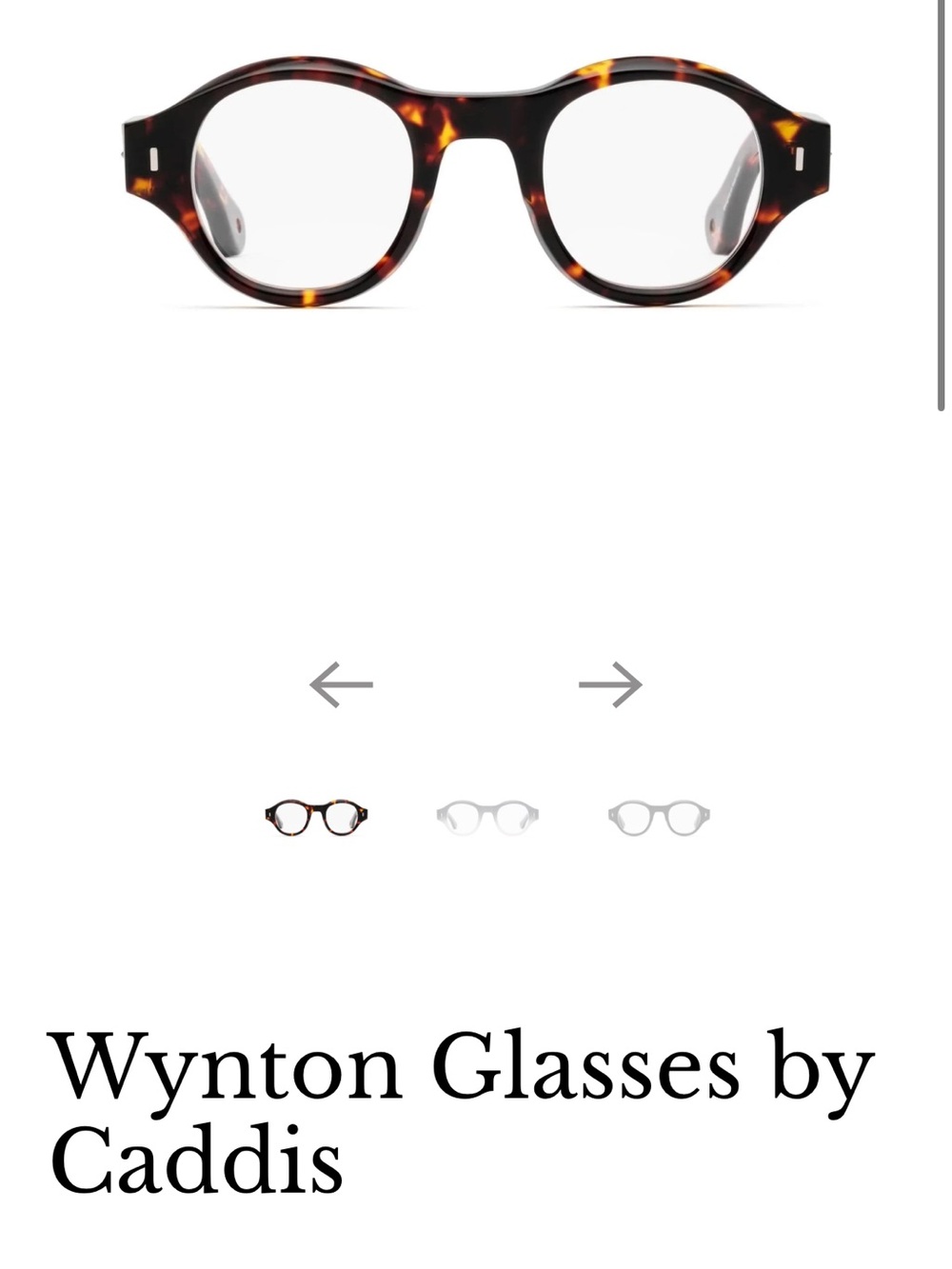 Caddis - Wynton Blue Block Lens Reader Glasses 2.25